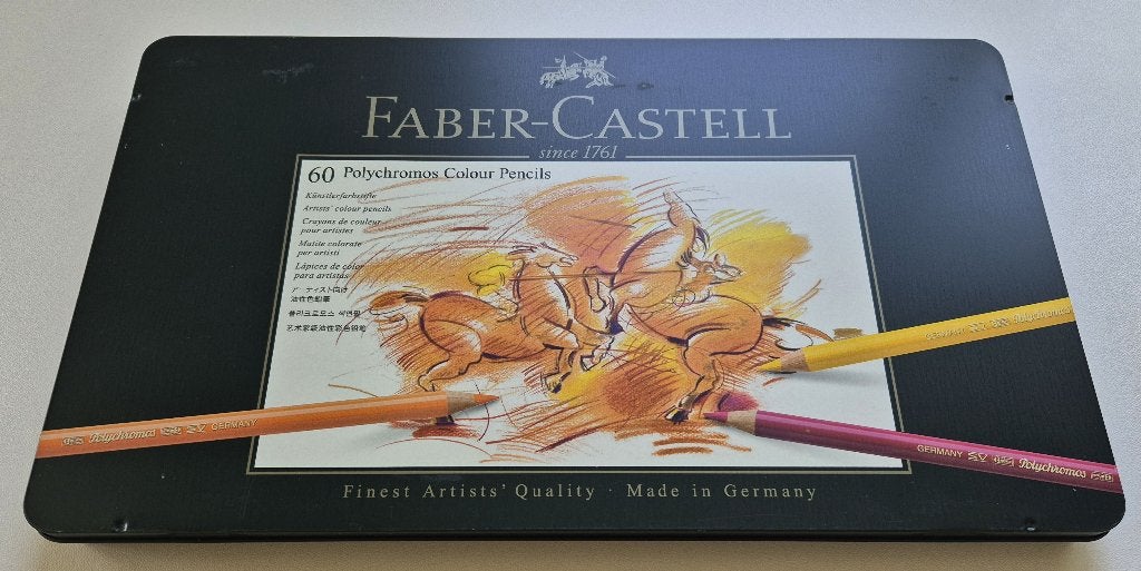 Leeg blik voor 60 Faber Castell polychromos kleurpotloden, Ophalen, Zo goed als nieuw, Overige typen