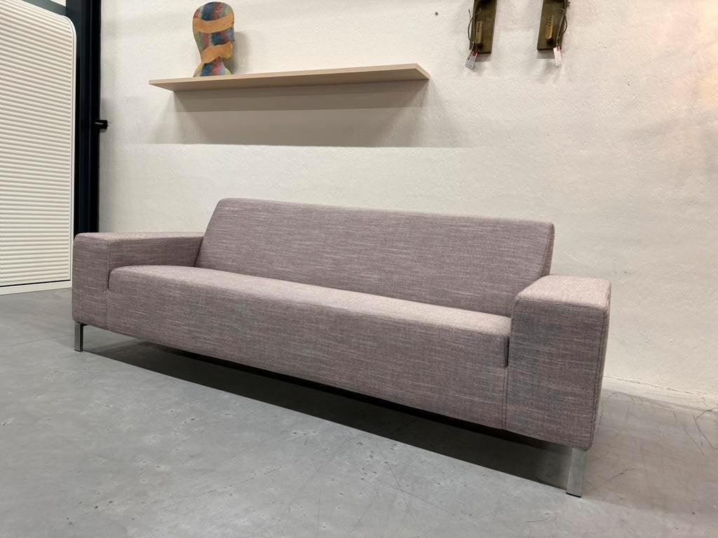 Nieuw Gelderland 6511 3 zits bank Sunniva stof roze wit 232, Ophalen of Verzenden, Rechte bank, Info@gelderlanddesign.com, Gelderland