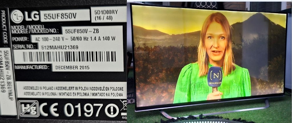 TV onderdelen, printplaten, Ophalen