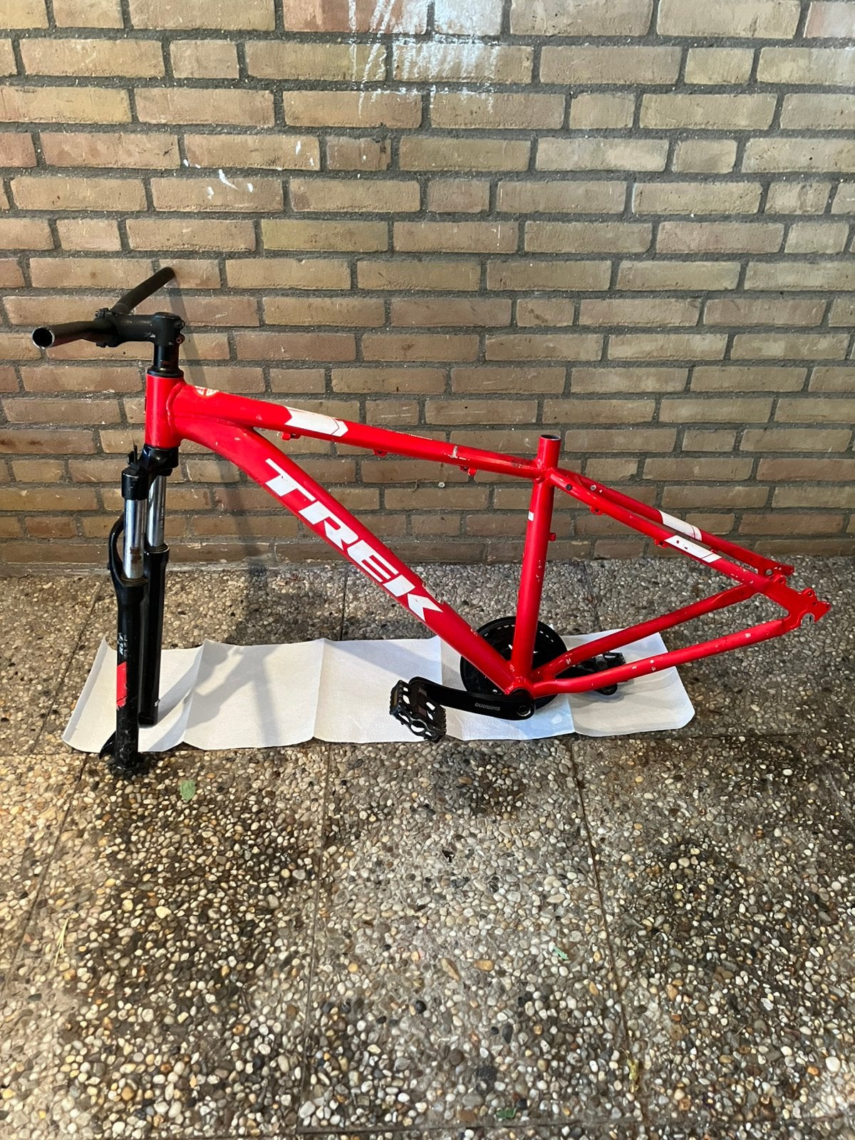 Trek marlin 5 frame, Ophalen, Frame, Gebruikt, Aluminium