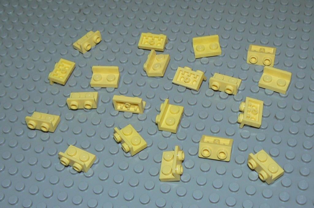 L353 Speciale stenen 1x2 bright light yellow 20 st., Ophalen of Verzenden, Nieuw, Losse stenen, Lego