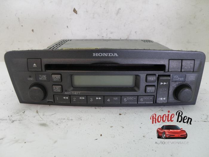 Radio CD Speler van een Honda Civic, Honda, Gebruikt, -, -