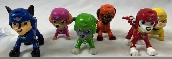 Paw Patrol Figuren Set van 6 Stuks Chase Skye Air Rescue, Coolsingel 104, 3011 AG Rotterdam, Netherlands, Verzenden, Zo goed als nieuw