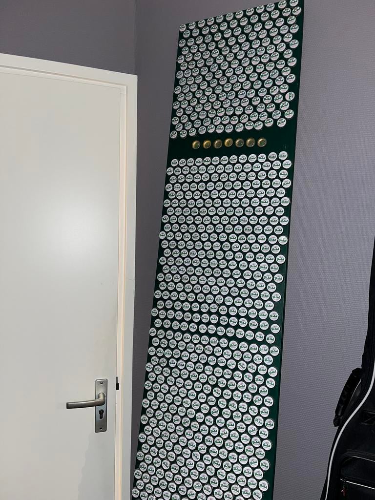 Grolsch Bierdop Kunst - Mancave Decoratie, Bierkeet, Ophalen, Gebruikt