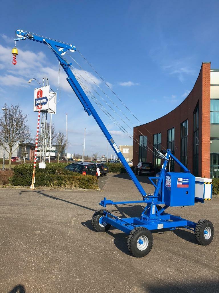 Lijmkraan Warry blokken- & elementenstelmachines, Ophalen, Kraan