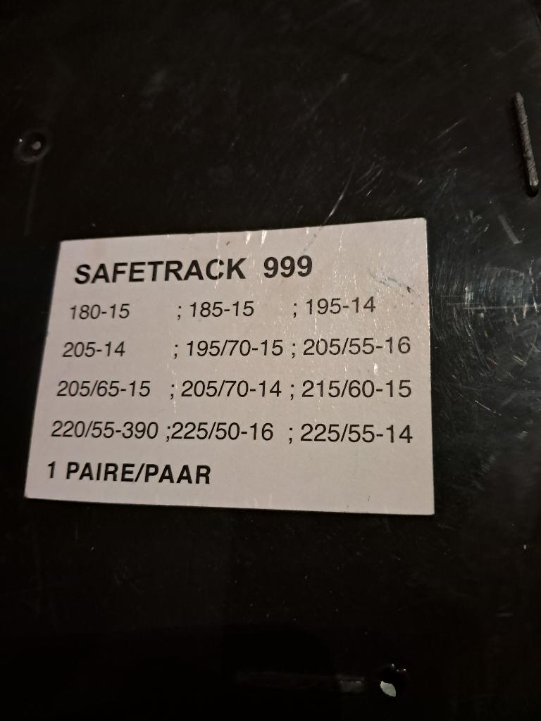 sneeuwkettingen, Ophalen, Gebruikt