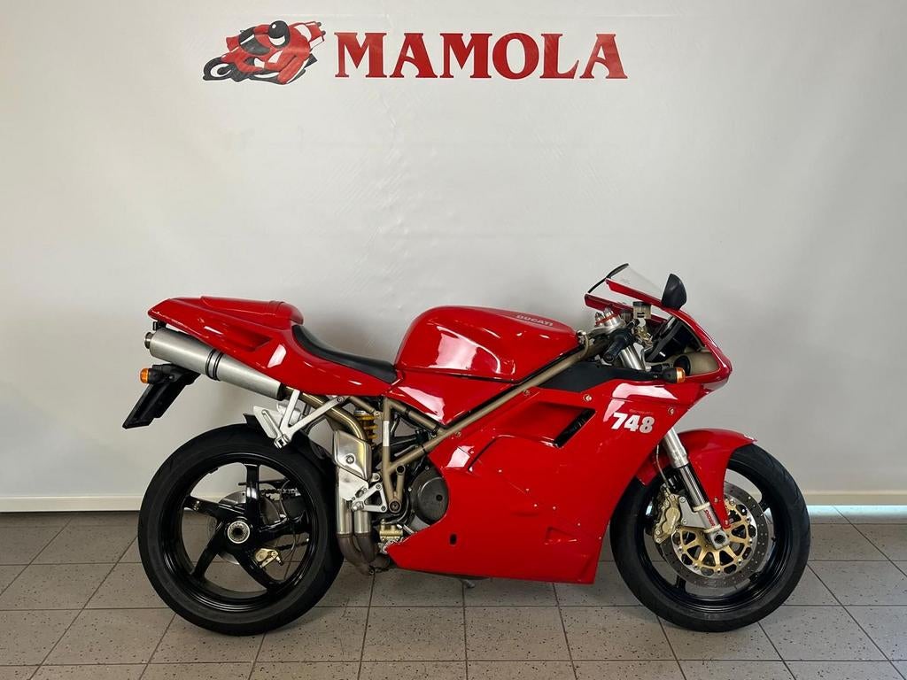 DUCATI 748 (bj 2000), Motoren, Motoren | Ducati, DUCATI, 2 cilinders, Motorrijbewijs A, Bedrijf
