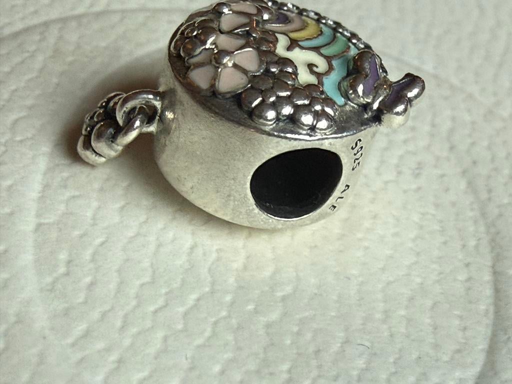 Pandora bedel, Ophalen of Verzenden, Zo goed als nieuw, Zilver, Pandora