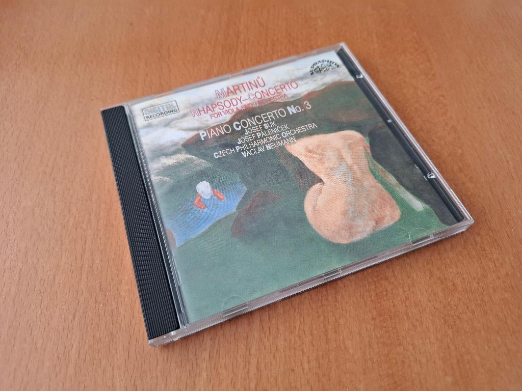 MARTINU (1890-1959): Pianoconcert / Vioolrapsodie, Ophalen of Verzenden, Modernisme tot heden, Zo goed als nieuw, Orkest of Ballet