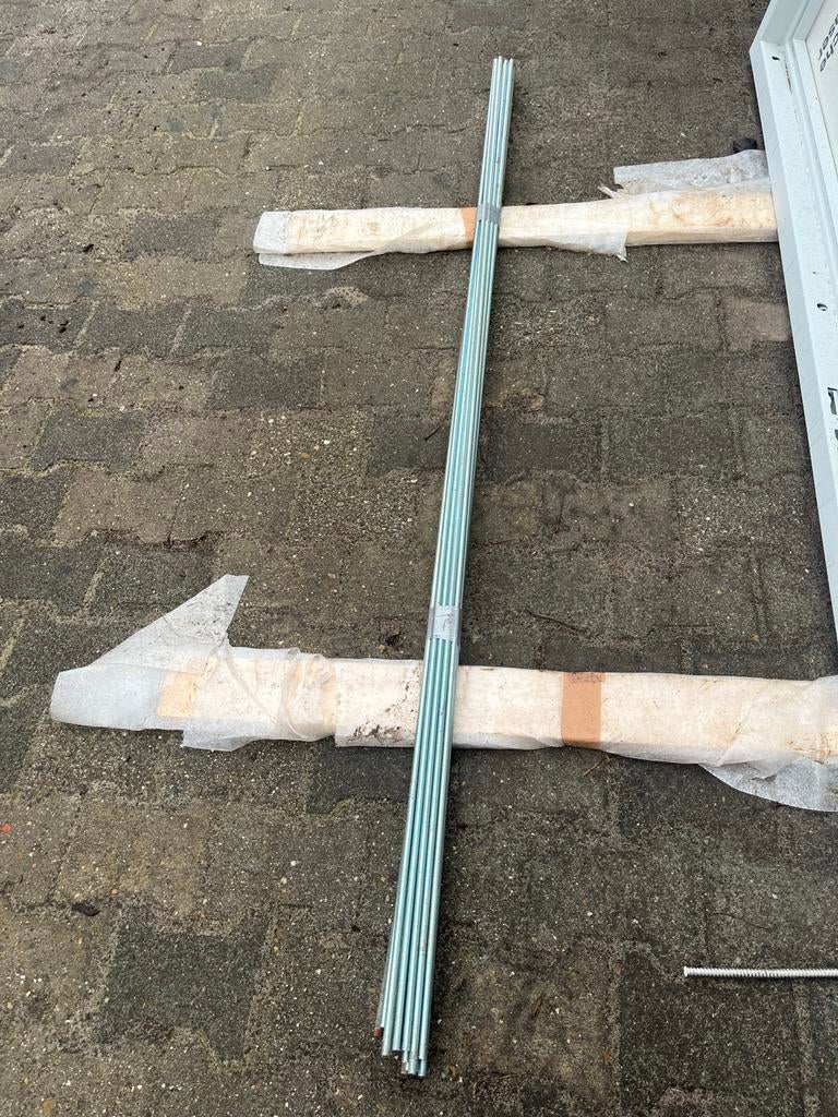 Draadeind M10 en M12 - 2 meter lang, Ophalen, Nieuw, IJzer, Overige typen