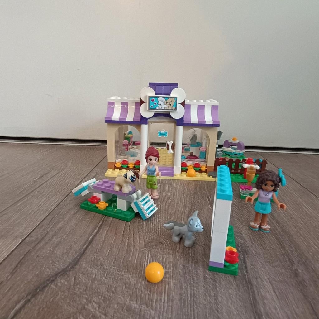 Leuke set Heartlake puppy dagverblijf 41124, Kinderen en Baby's, Speelgoed | Duplo en Lego, Ophalen of Verzenden, Zo goed als nieuw