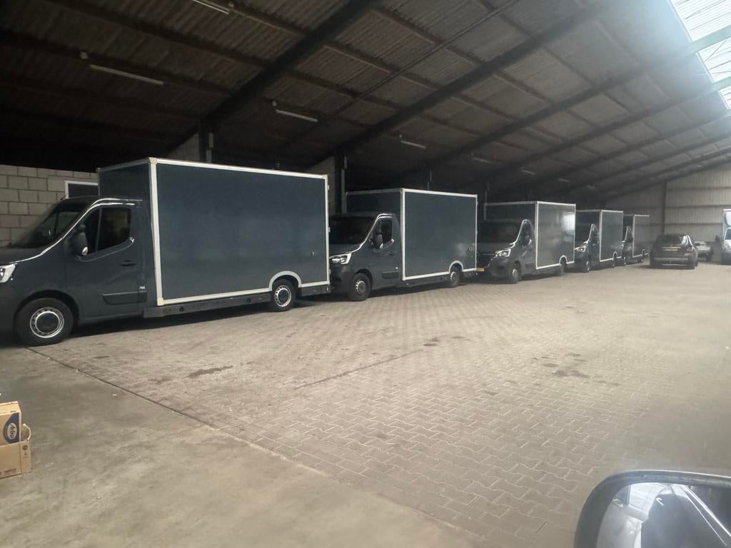 Te koop verkoopwagens, Ophalen