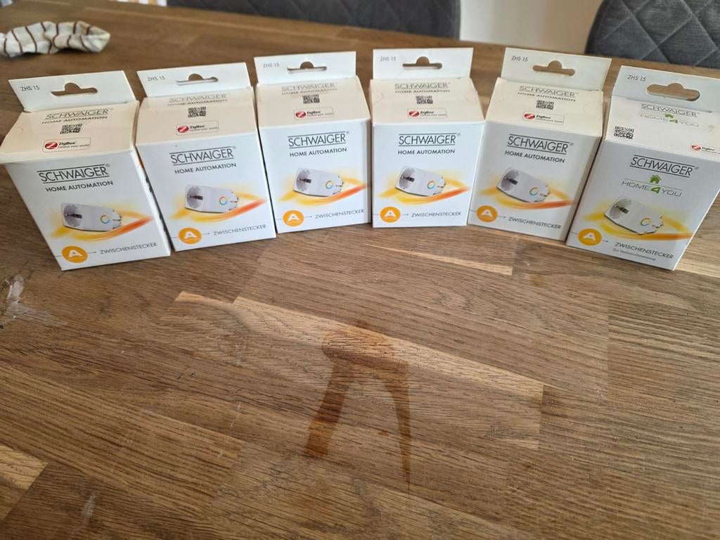 6x Schwaiger Smart Socket - Nieuw in verpakking, Computers en Software, Powerlines, Ophalen of Verzenden, Nieuw, Schwaiger