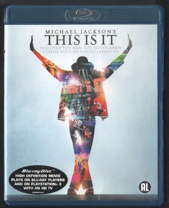 Michael Jackson's This is It. Blu-ray., Cd's en Dvd's, Blu-ray, Gebruikt, Muziek en Concerten, Ophalen of Verzenden