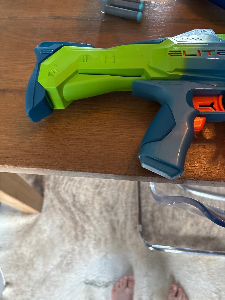 Double punch elite 2.0 nerf gun met kogels er al in, Ophalen, Zo goed als nieuw