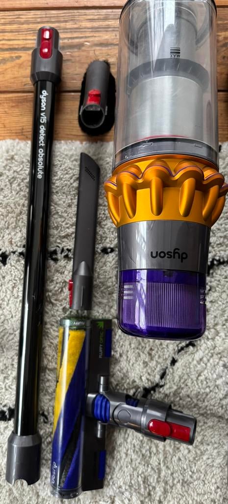 Dyson V15 detect absolute, Info@dyson.nl, 1011AC 139, Ophalen of Verzenden, Zo goed als nieuw