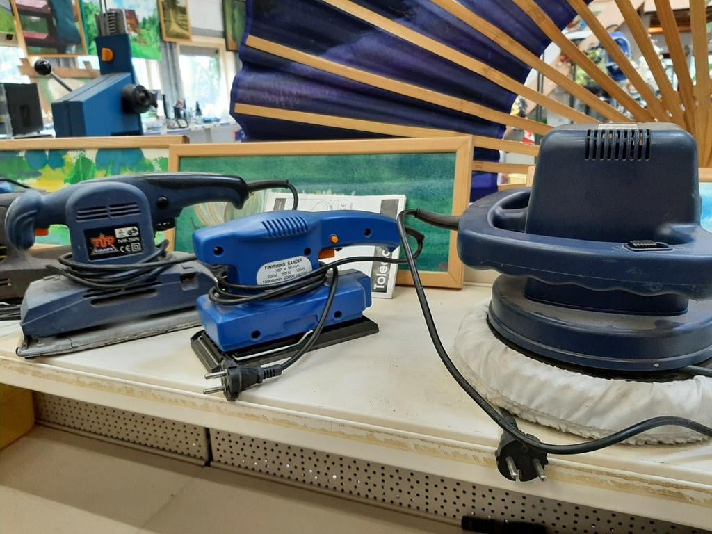 Diverse schuurmachines en boenmachines., Ophalen, 1200 watt of meer, Overige typen