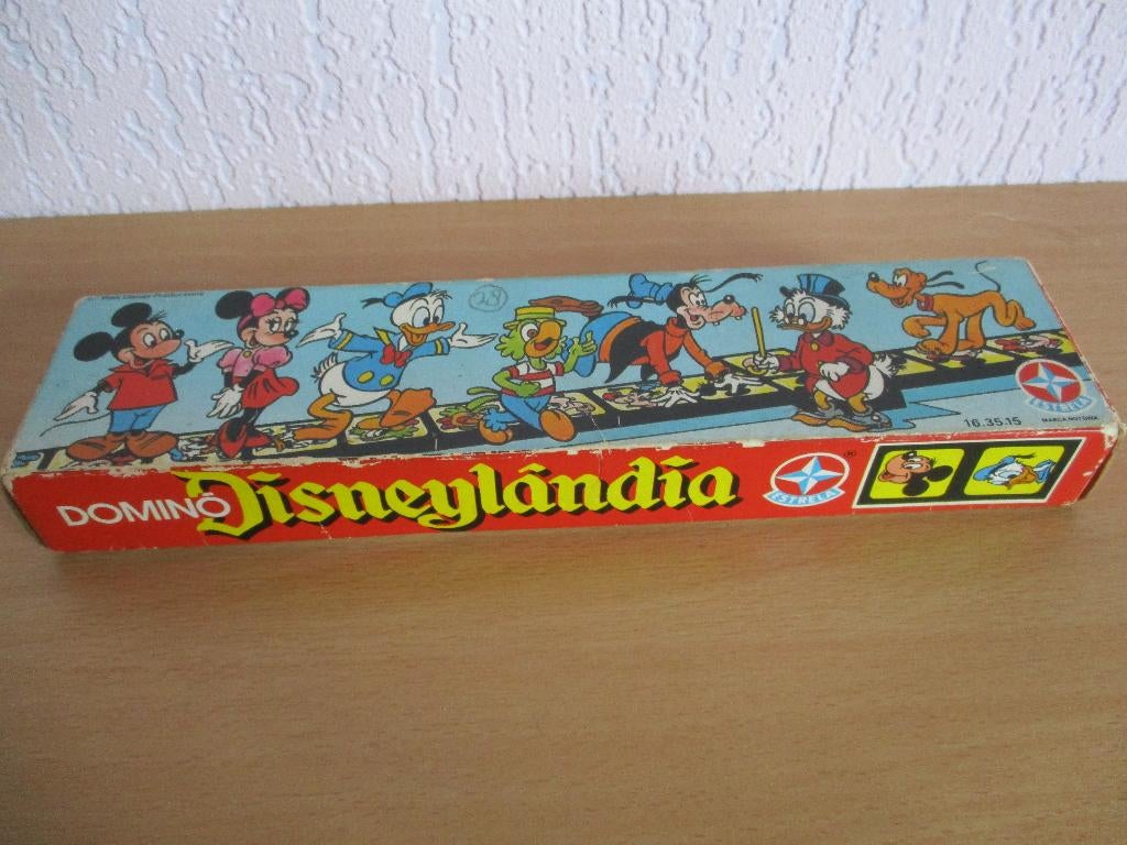 Disney domino spel - jaren '60 - Retro - Vintage., Ophalen of Verzenden, Zo goed als nieuw