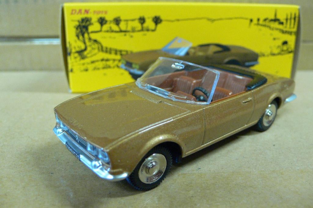 peugeot 504 cabriolet dantoys/dinky toys/atlas 1/43, Hobby en Vrije tijd, Modelauto's | 1:43, Verzenden, Nieuw, Auto, Dinky Toys