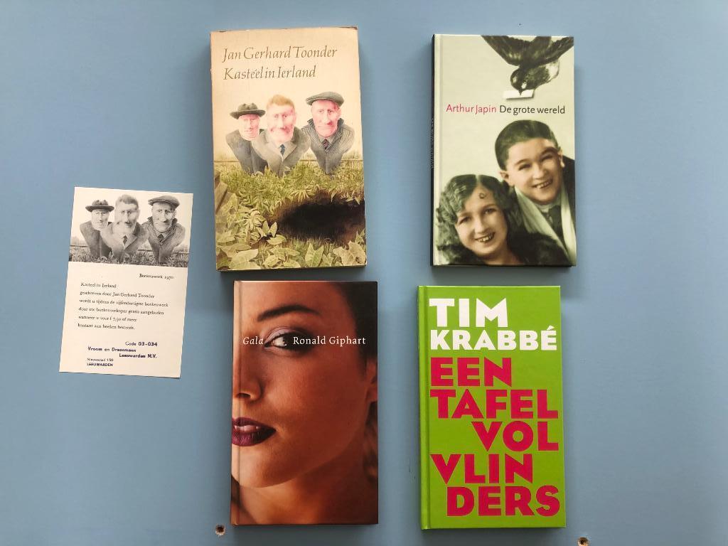 CPNB boeken uitgave  1970 , 2003 , 2006 , 2009., Boeken, Boekenweekgeschenken, Ophalen, Zo goed als nieuw, Tim Krabbé