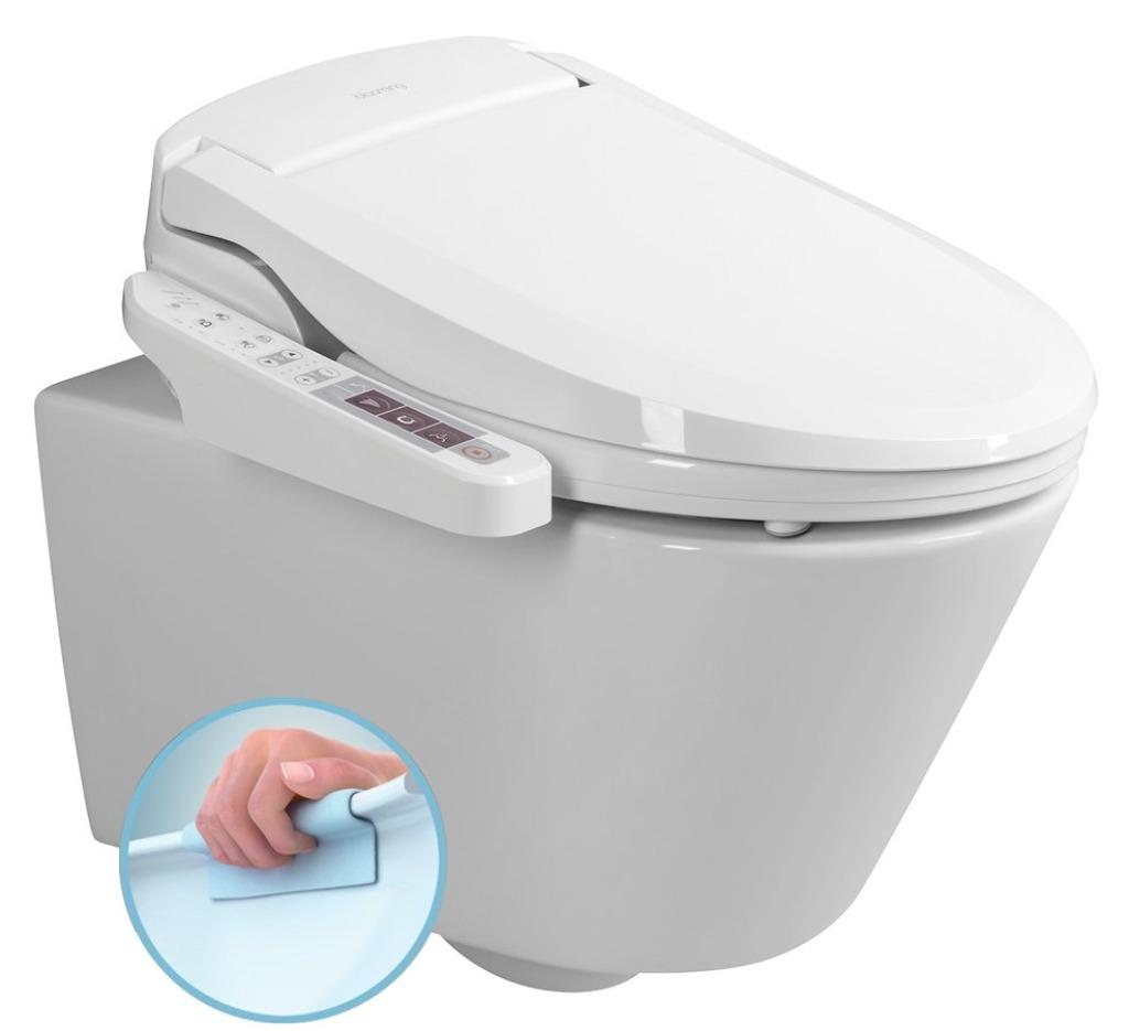 Douche WC Avva Elektronisch Bidet Rimless sproeier Verwarmd, Doe-het-zelf en Verbouw, Sanitair, Verzenden, Veenderveld 32,2371 TV Roelofarendsveen