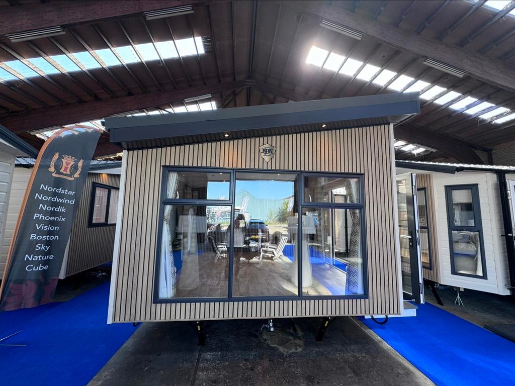 Chalet Nordbay 2026 zeer luxe, bij World Caravans&Chalets!, Caravans en Kamperen, Stacaravans, tot en met 4, Ophalen