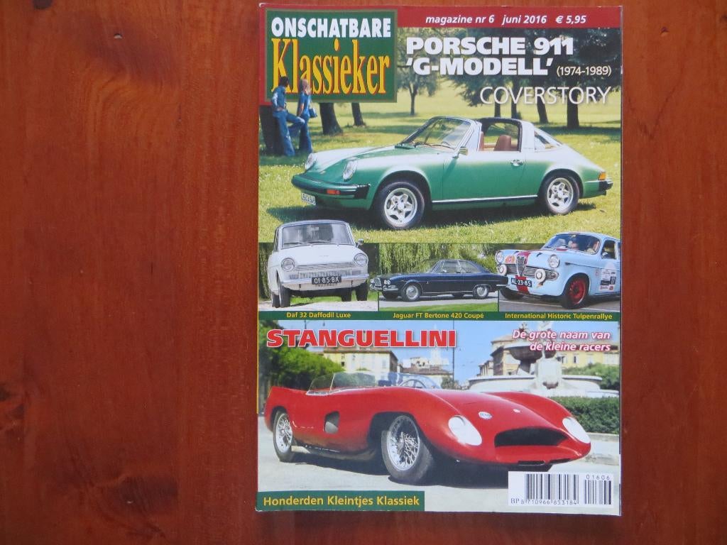 Onschatbare Klassieker 6 2016 Porsche 911 G-Modell, DAF 32, Ophalen of Verzenden, Nieuw, Porsche