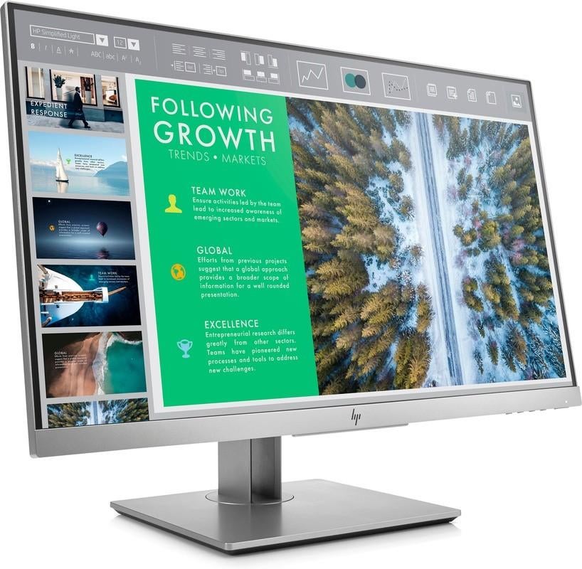 HP EliteDisplay E243i Zilver FHD IPS Edge-lit 5MS OP=OP, Computers en Software, Monitoren, Gaming, IPS, Full HD, Ophalen of Verzenden