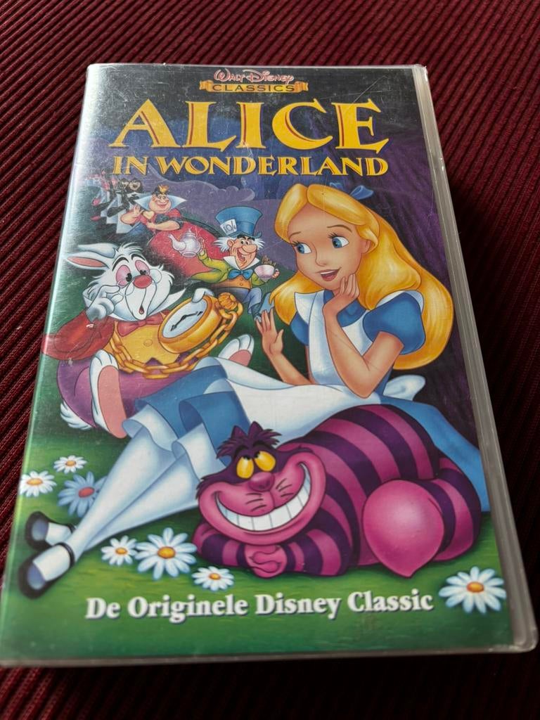Disney VHS : Alice in Wonderland, Alle leeftijden, Ophalen, Zo goed als nieuw
