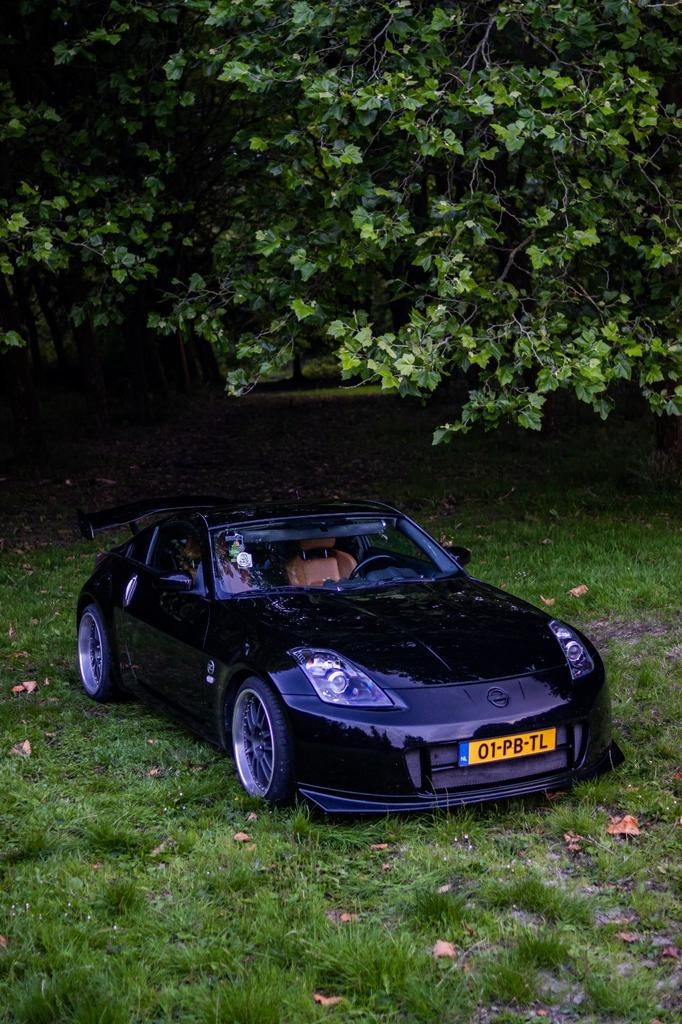 Nissan 350Z 3.5 V6 24V 2004 Zwart, 350Z, Achterwielaandrijving, Zwart, Handgeschakeld