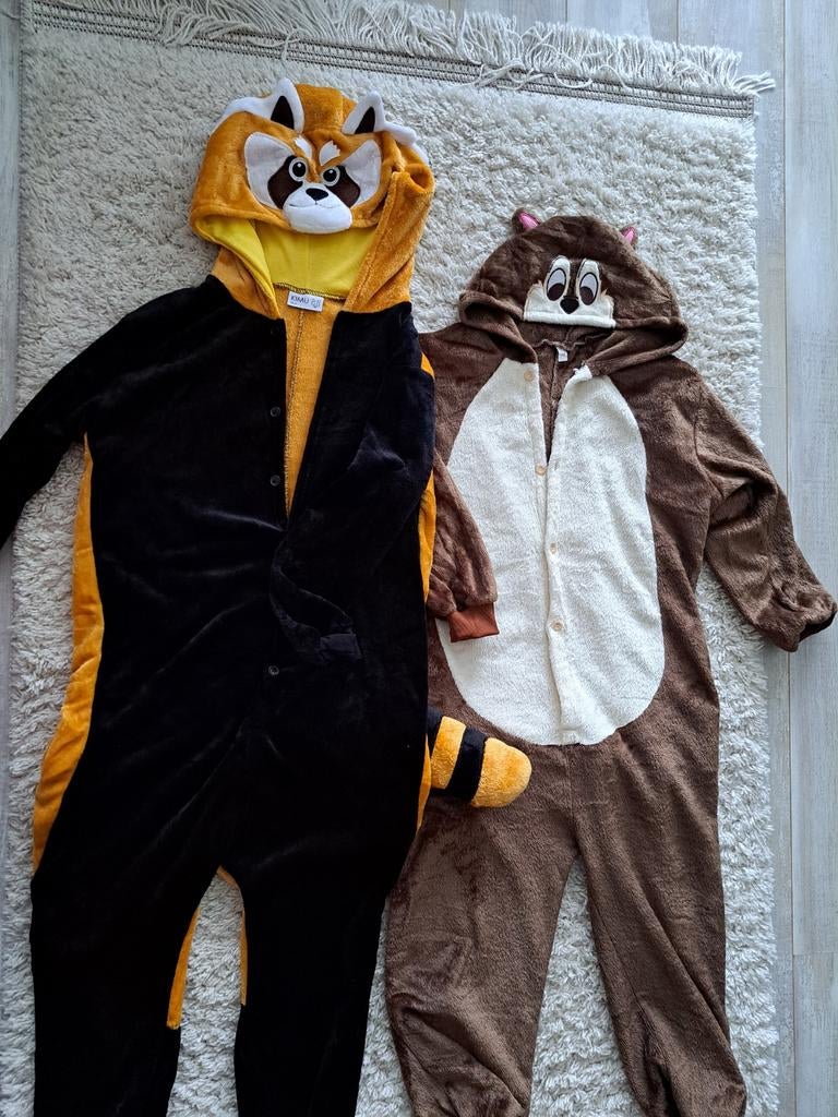 Onesie, carnavalskleding, dierenpak, Kleding | Dames, Carnavalskleding en Feestkleding, Zo goed als nieuw, Carnaval, Maat 34 (XS) of kleiner