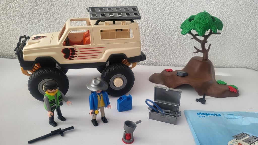Playmobil 3219 Off Road Pick-Up jeep auto (Zonder Doos), Kinderen en Baby's, Speelgoed | Playmobil, Ophalen of Verzenden, Gebruikt