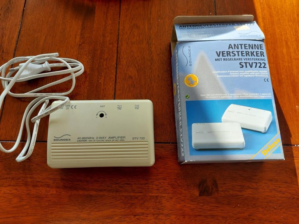 Soundex STV-722 antenne versterker, Ophalen, Minder dan 60 watt, Overige merken