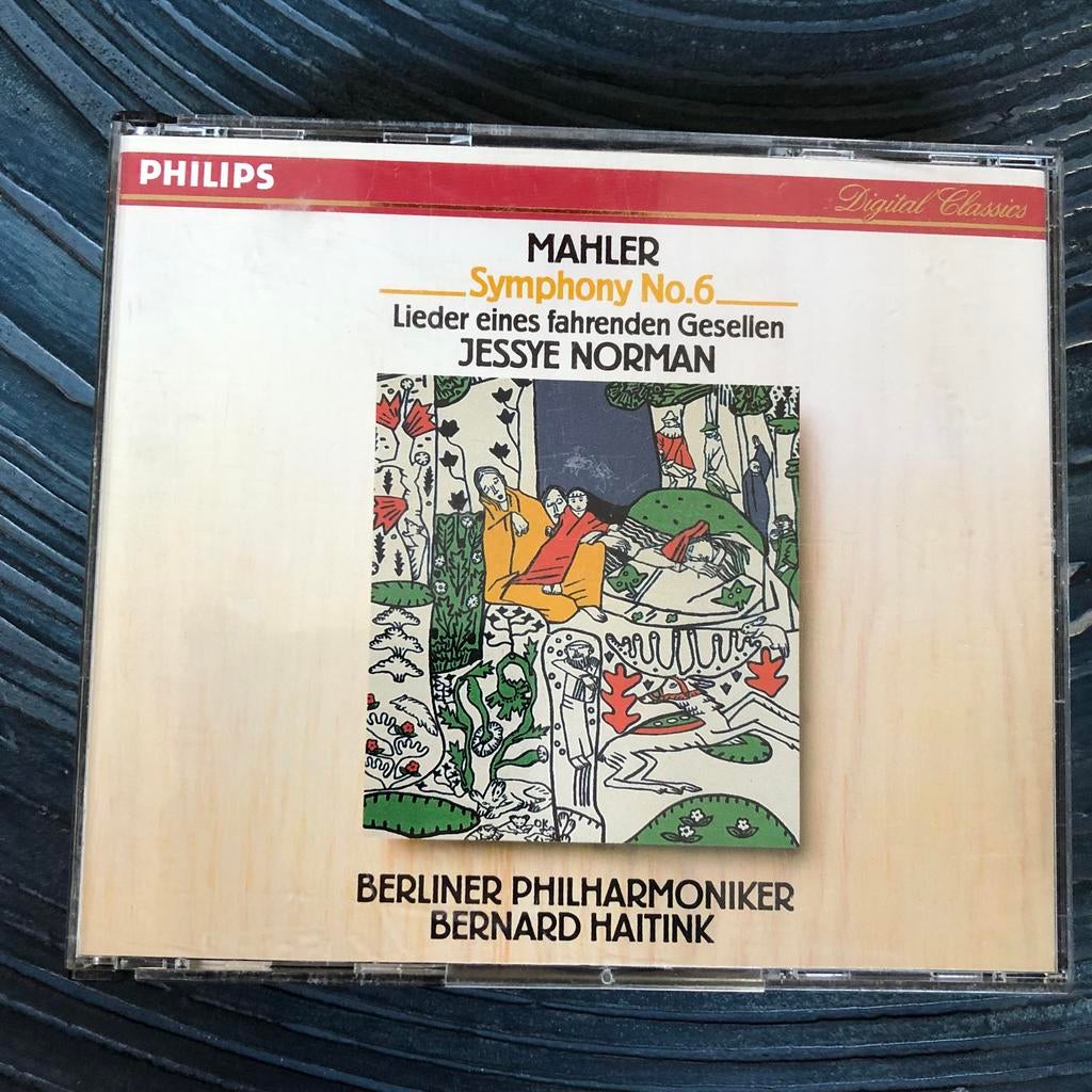 Mahler - Symphony No. 6 - Philips (2CD), Ophalen of Verzenden, Romantiek, Zo goed als nieuw, Orkest of Ballet