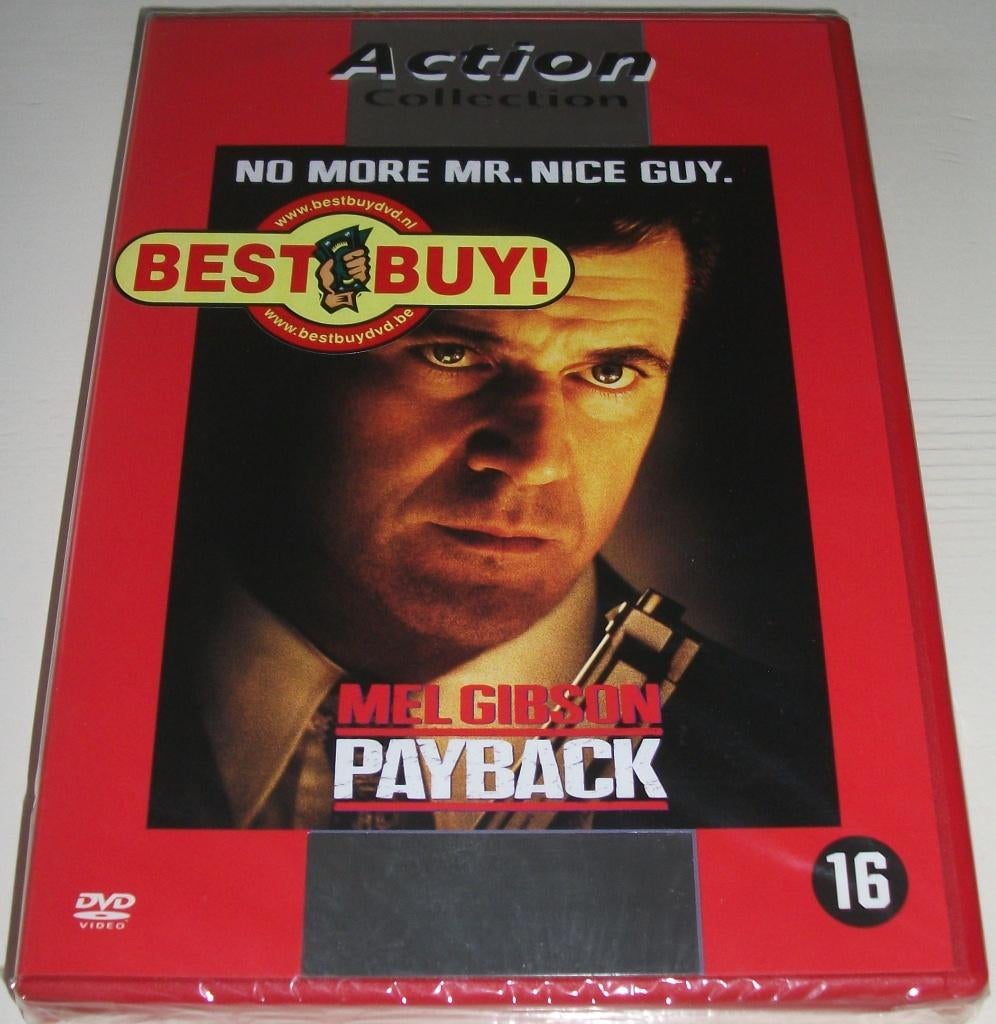 Dvd *** PAYBACK *** No more Mr. Nice Guy *NIEUW*, Vanaf 16 jaar, Ophalen of Verzenden, Nieuw in verpakking, Actie