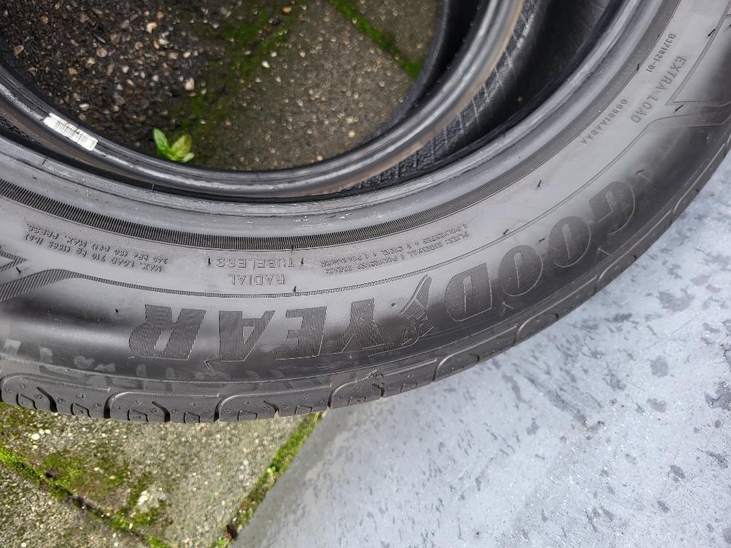 2 x 195/60/18 Goodyear Efficientgrip ZGAN 180,- ALL IN!, 18 inch, Gebruikt, Goodyear, Ophalen of Verzenden