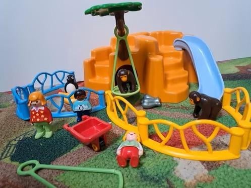 PLAYMOBIL Dierenpark 9377 - Bijna compleet!, Kinderen en Baby's, Speelgoed | Playmobil, Ophalen, Zo goed als nieuw, Complete set
