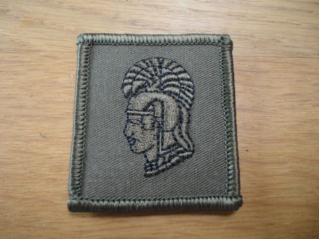 Borstembleem 5x5, Ophalen of Verzenden, Landmacht, Nederland, Embleem of Badge