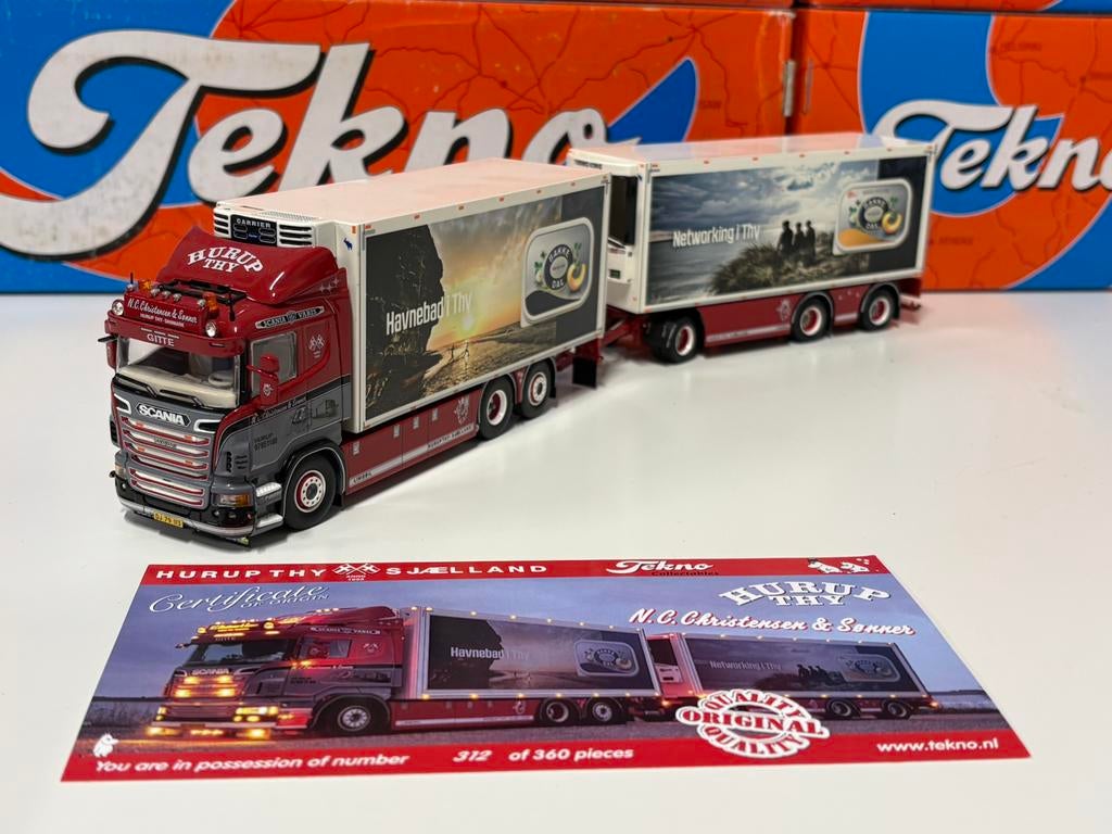 Tekno Christensen, Ophalen of Verzenden, Zo goed als nieuw, Bus of Vrachtwagen, Tekno