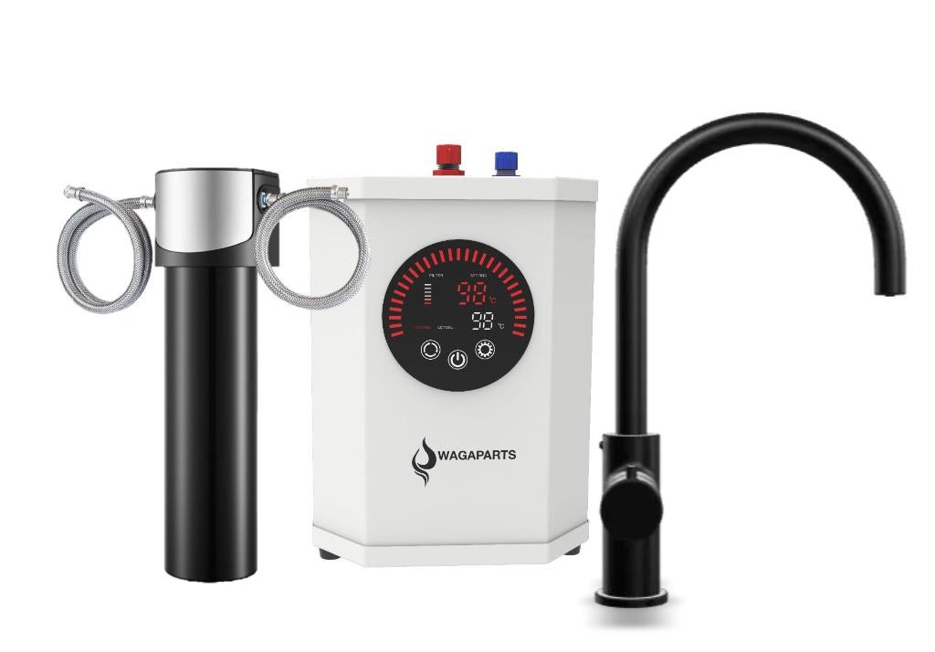 Kokend heet waterkraan incl. boiler en filter vanaf € 360,00, Minder dan 50 cm, Wit, Nieuw, Ophalen of Verzenden