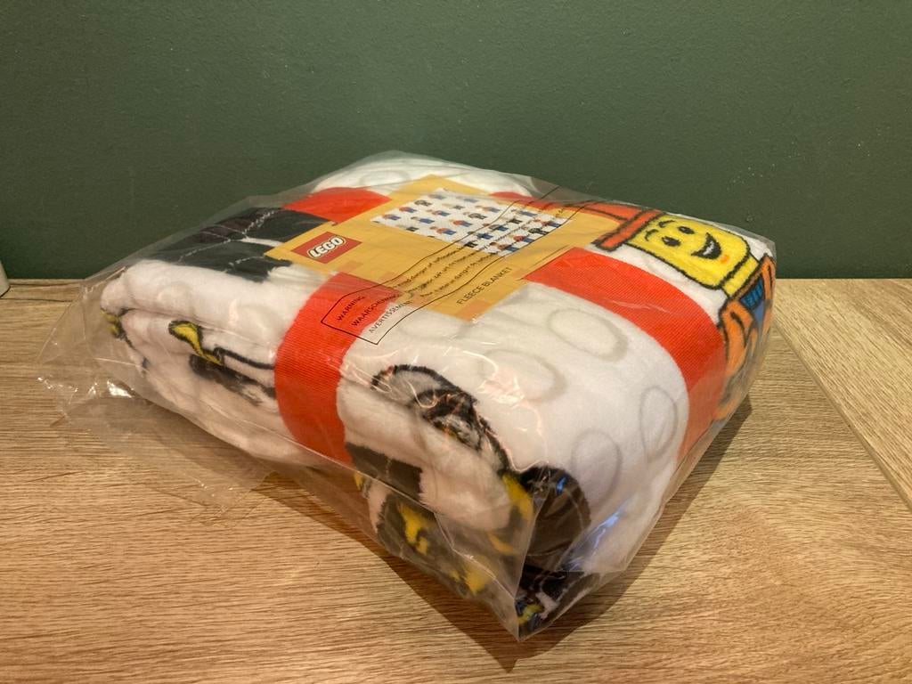 *Nieuw* Lego Minifiguren Fleece deken, Ophalen of Verzenden, Nieuw
