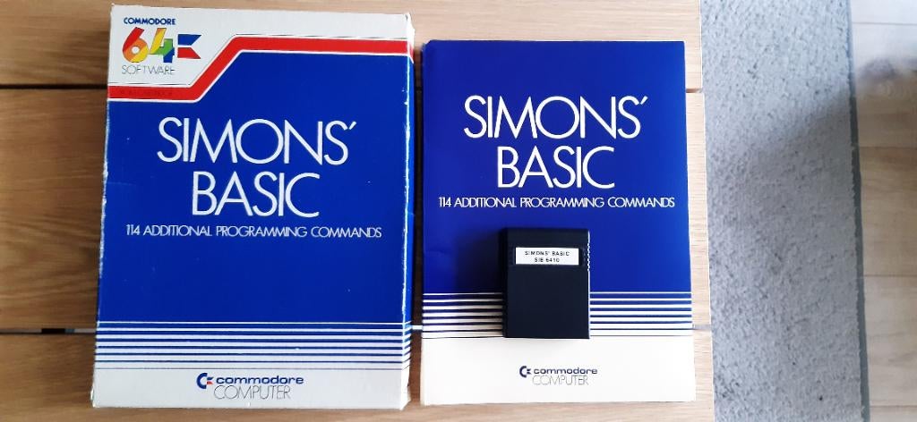 Commodore 64 Simons Basic incl.Cartridge., Computers en Software, Vintage Computers, Ophalen, Commodore 64