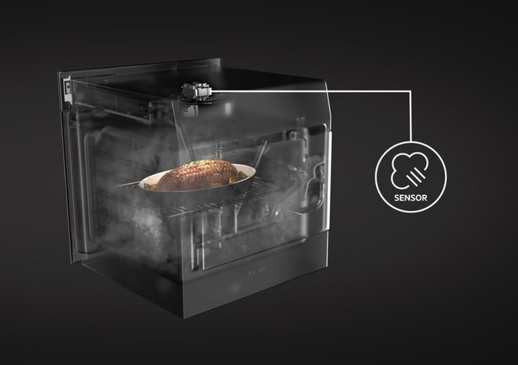 AEG BSK798280B Stoomoven | Nauwelijks gebruikt, Witgoed en Apparatuur, Ovens, AEG, Ophalen of Verzenden, Zo goed als nieuw, Oven met grill