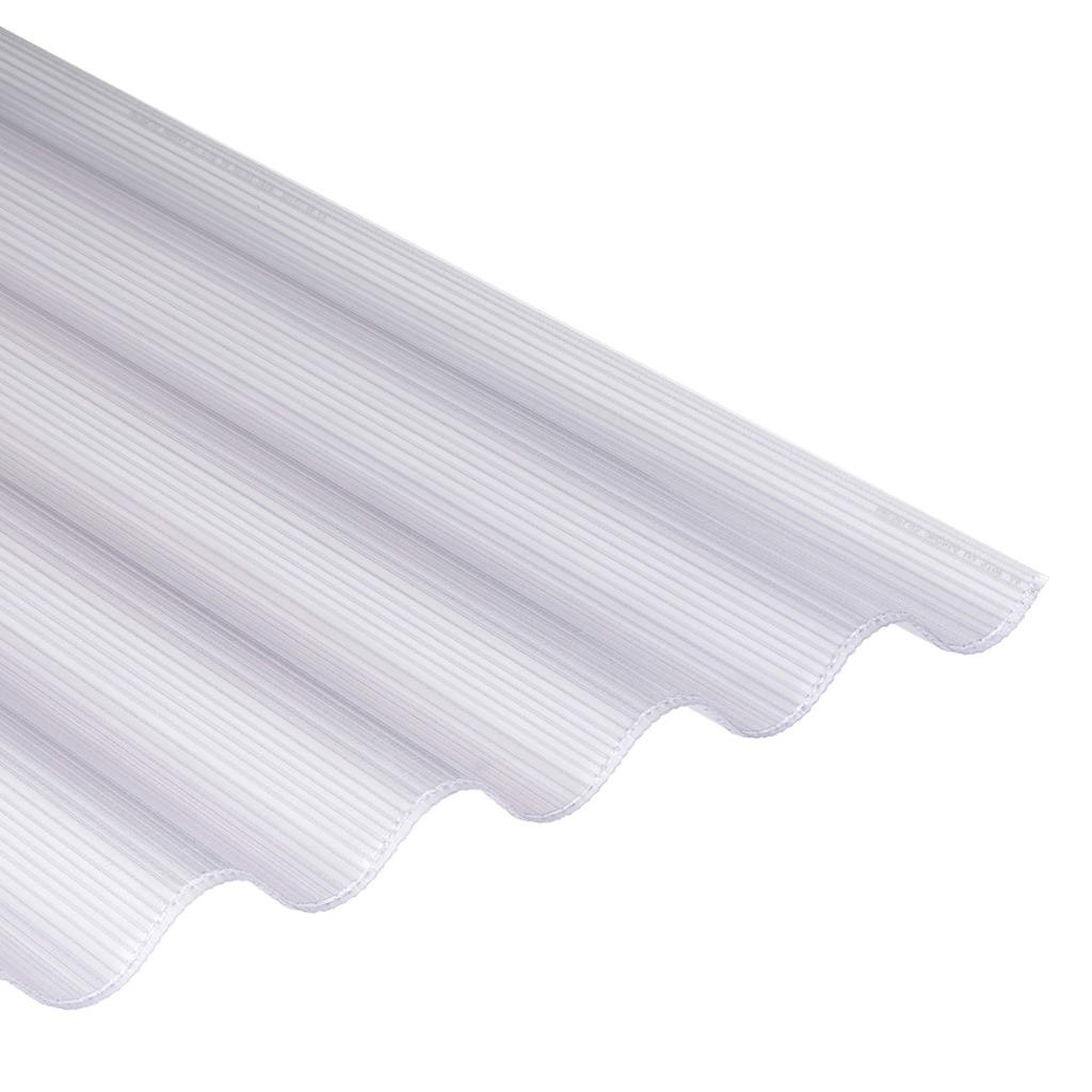 Golfplaat polycarbonaat 6mm dik helder -100% hagelbestendig!, Kunststof, Overige kleuren, Nieuw, Ophalen of Verzenden