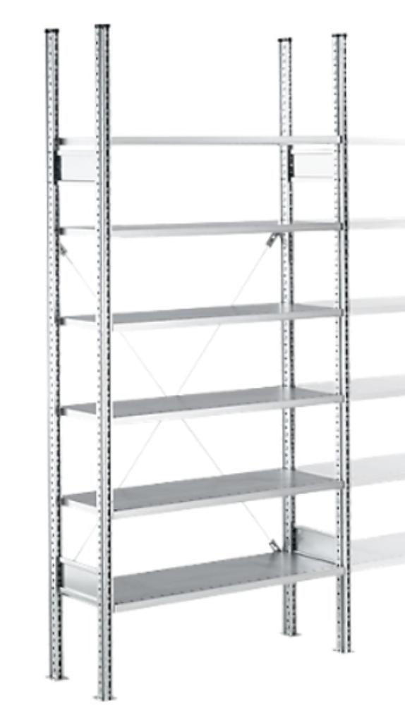 Gebruikte Schafer R3000  legbordstelling magazijnstelling