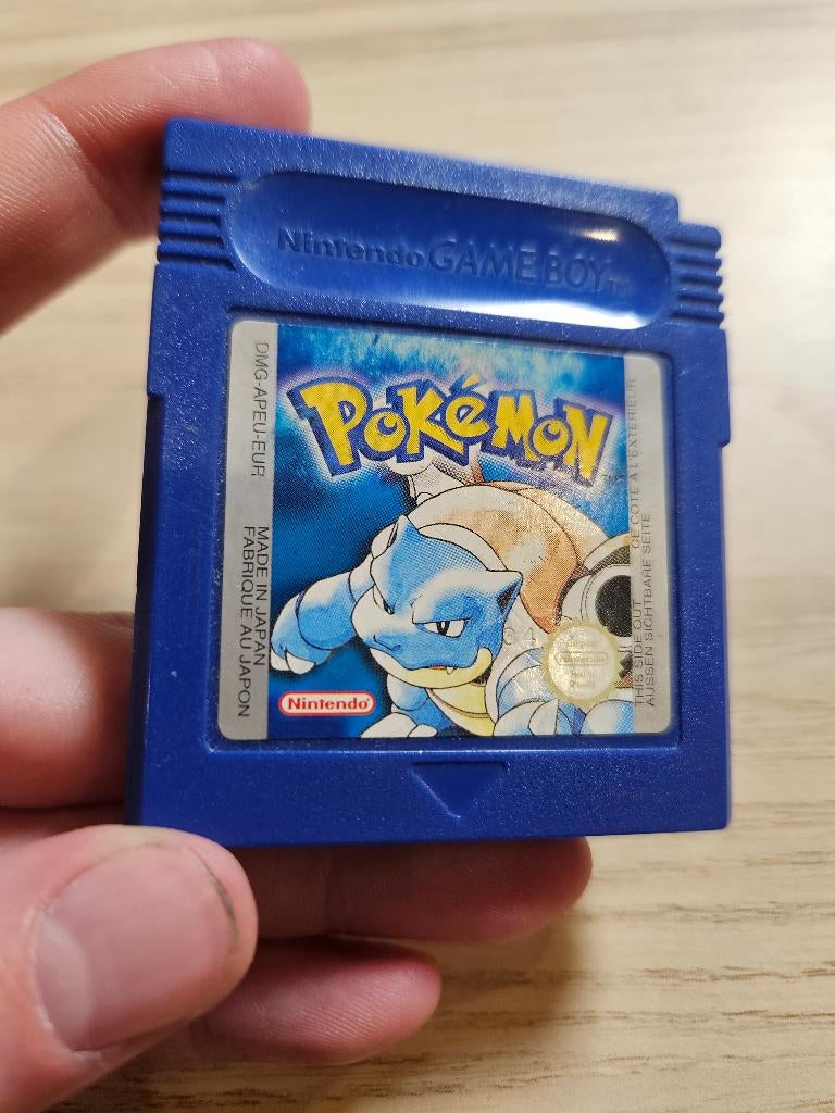 Pokemon Blue, Spelcomputers en Games, Games | Nintendo Game Boy, Avontuur en Actie, 1 speler, Ophalen of Verzenden, Zo goed als nieuw