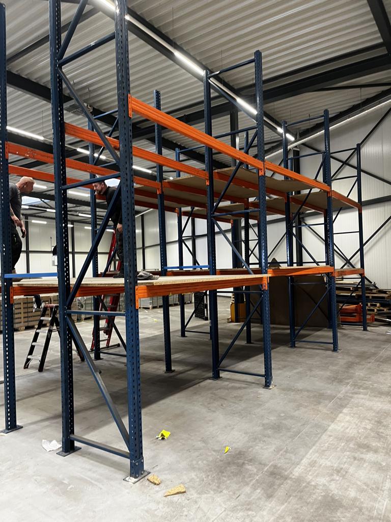 Nette Polypal Palletstelling 1175x100x500cm / stelling