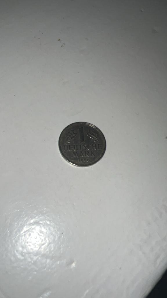 Deutsche 1 Mark D, 1960, Verzenden, Duitsland, Losse munt