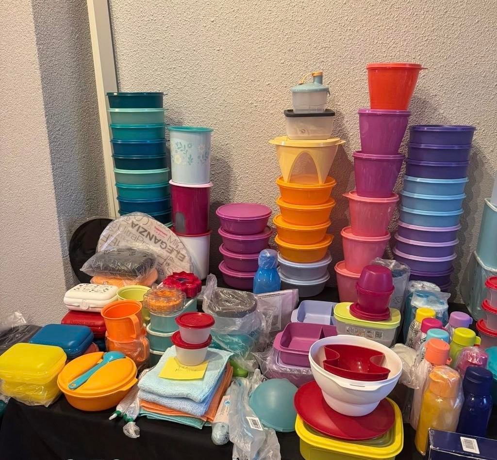 Tupperware Inloopdagen!, Ophalen of Verzenden, Nieuw, Blauw, Bak of Kom
