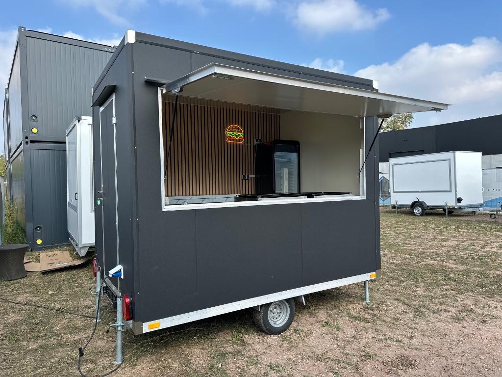 Hamburgerwagen Foodtruck Snackwagen ingericht PROMO VOORRAAD